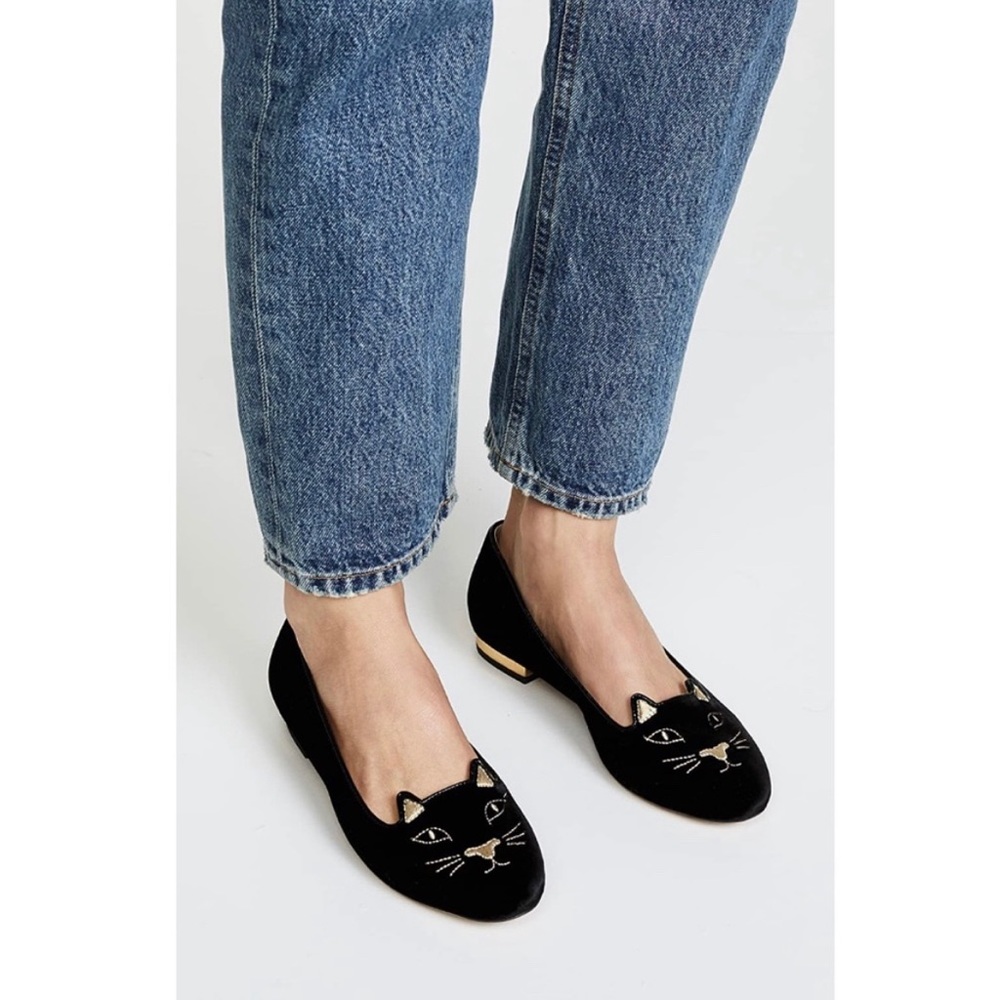 Charlotte Olympia Kitty Flats